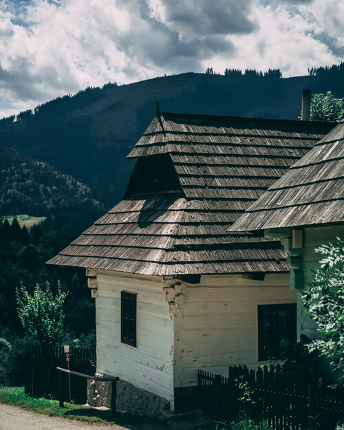 Traditional house in Vlkolinec