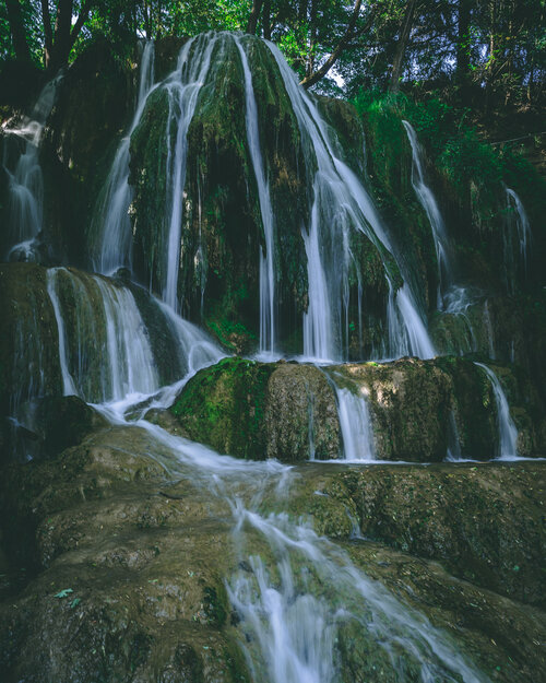 Lúčanský vodopád waterfall
