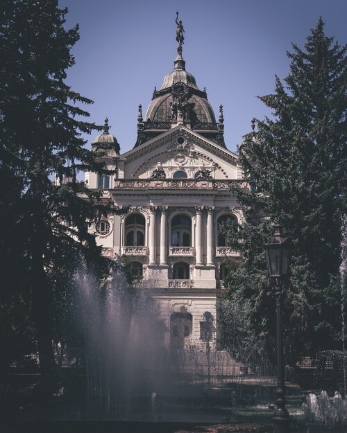 Singing fountains in Kosice