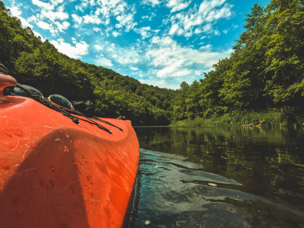 Kayaking from Nisramont to La Roche-en-Ardenne