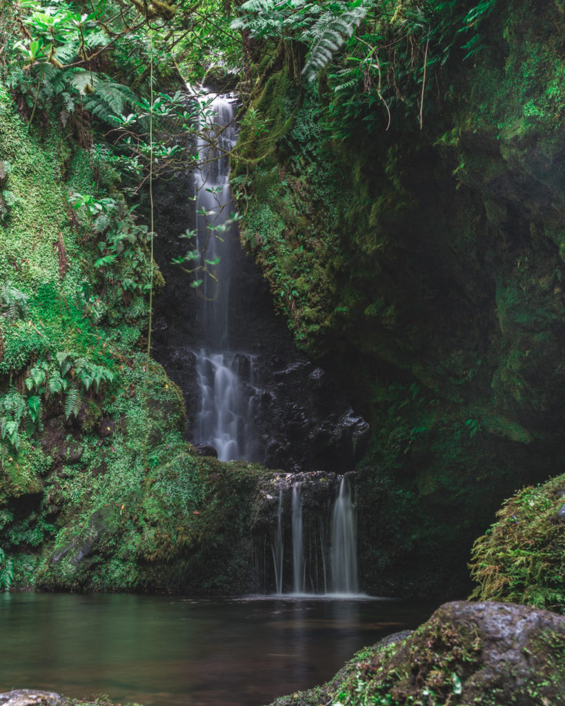Poco das Pulgas Waterfall in Madeira