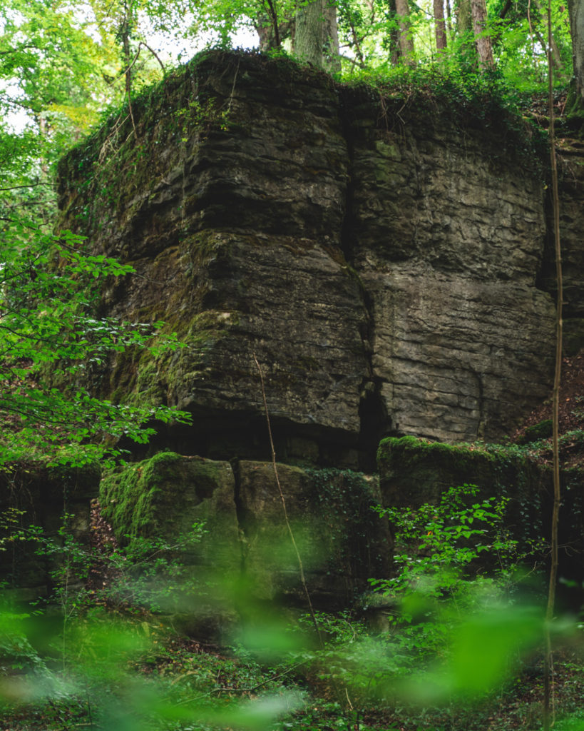 Rock formations in the Mullerthal Region