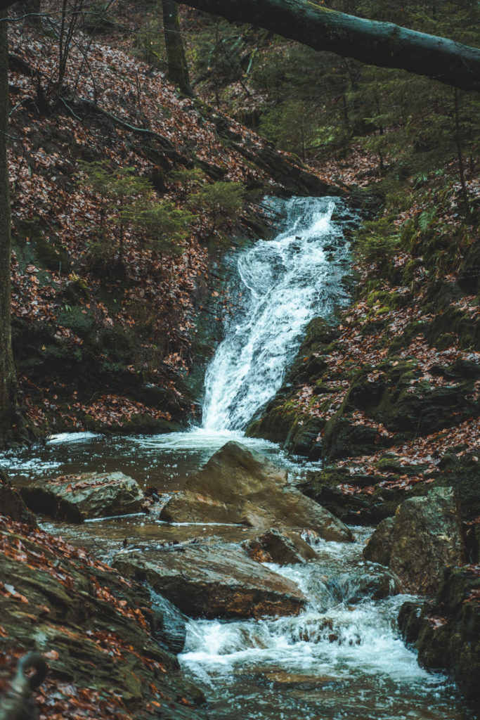 Waterfall in Ninglinspo river